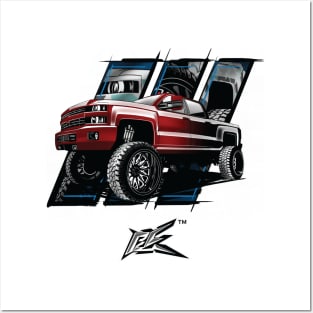 chevy dmax silverado Posters and Art